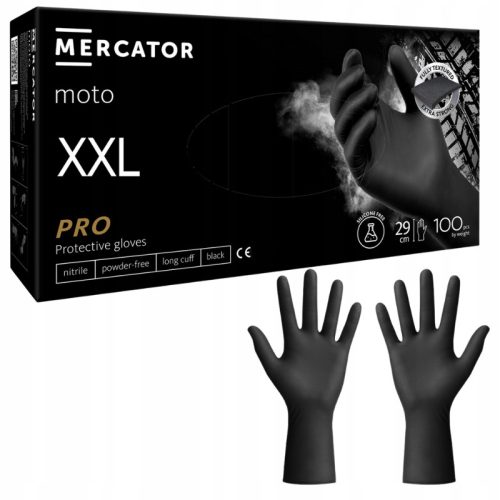  Ръкавици Mercator Medical IDEALL NITRILE MOTO размер 11 - XXL 50 чифта