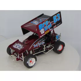    GMP 2002 SAMMY SWINDELL #83 BEEF PACKERS 30 YEARS WINGED SPRINT CAR 1:18