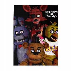    Дървен пъзел Five Nights at Freddy's от 1000 части