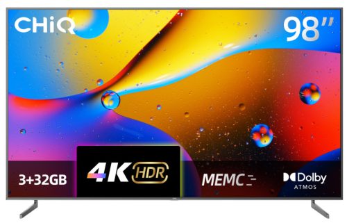  ChiQ U98F8TG PRO 98” QLED 4K UHD 144Hz Google TV TV