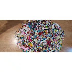    LEGO Friends / Elves MIX 320гр + 2 фигурки + животно + аксесоари + цветя