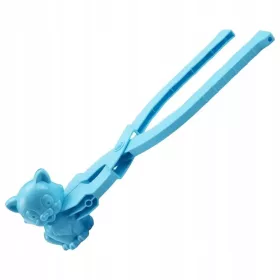    Щипка за правене на снежна топка Симпатична уникална щипка във формата на котка Форма за снежна топка Забавен сняг