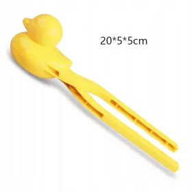    Пластмасова сладка снежна пясъчна топка за щипка за създаване на снежни топки във формата на любовно сърце