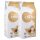  CAFFE CREMA CAPPUCCINO кафе на зърна 1кг х2 прясно изпечено кафе COFFIX