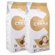  CAFFE CREMA CAPPUCCINO кафе на зърна 1кг х2 прясно изпечено кафе COFFIX