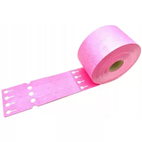    Етикети TYVEK с откъсващи се ленти - 2,5 x 25 см | 1500 бр. - Розови