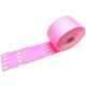 Етикети TYVEK с откъсващи се ленти - 2,5 x 25 см | 1500 бр. - Розови