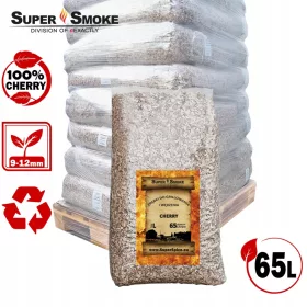    Чипс за опушване Super Smoke CHERRY KL-10 (9-12 мм) голям 65 литра