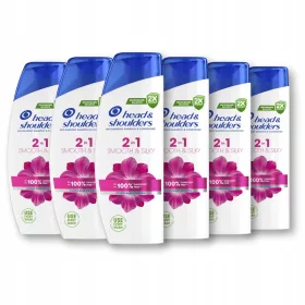   Шампоан 2 в 1 Head & Shoulders Smooth & Silky, 6 x 330 мл
