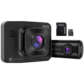    Комплект двоен видеорекордер Navitel RC2 + MicroSD карта GOODRAM 64GB