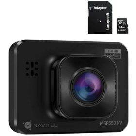    Комплект видеорекордер Navitel MSR550 + MicroSD карта GOODRAM 64GB