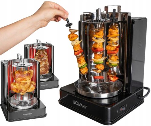  Електрическа скара Bomann DVG 3006 CB 1400 W