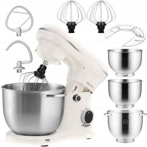  Кухненски робот Zeegma ZE-PLANEET TRIO CREAM 1500 W екрю