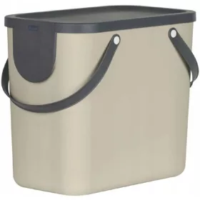    Кош за сортиране на отпадъци Albula 25L cappuccino Rotho