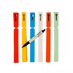    МАРКЕР +6 ЦВЯТА Градинарски етикети за писане с контур 250x17 мм 600 броя