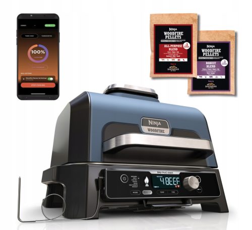  Електрическа скара Ninja WOODFIRE PRO CONNECT XL OG910EU 1700 W