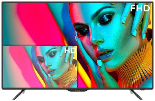  Тънък телевизор Kiano 40" Full HD черен LED телевизор