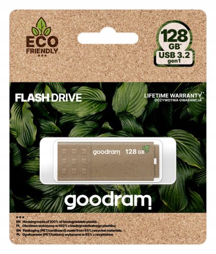  GOODRAM Eco Friendly флешка 128 GB USB 3.0 кафява
