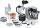  Bosch MUM58M64 1000 W кухненски робот сребрист/сив