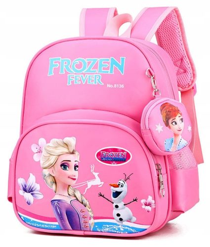Ученическа раница Frozen за предучилищна възраст + портмоне