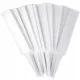  Стояща плакетка "Градински рай" бяла 9x17 мм 10 бр.