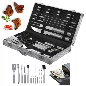    GRILLMEISTER Комплект прибори за грил, 18 бр 3353
