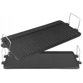    ЧУГУНЕНА ПЛОЧА ЗА СКАРА 52х25СМ СКАРА ЧУГУНЕНА ДВУСТРАНА