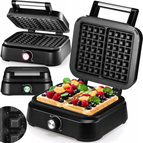  Гофретник Mozano Mozano Smart Waffle Maker 2200 W черен