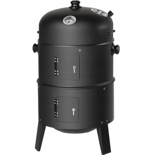  Скара на дървени въглища Smokehouse Steamer 3in1