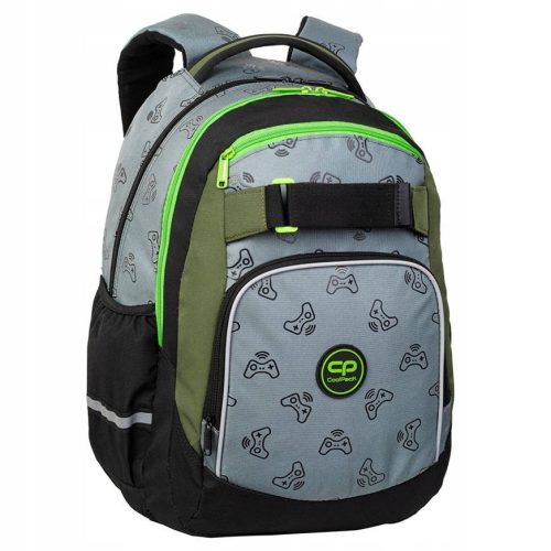 Ученическа раница Coolpack Loop Gaming с множество комфортни джобове