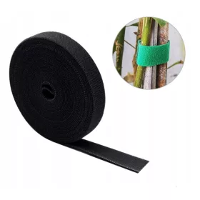    Велкро за закрепване на цветни стъбла 3 броя черни