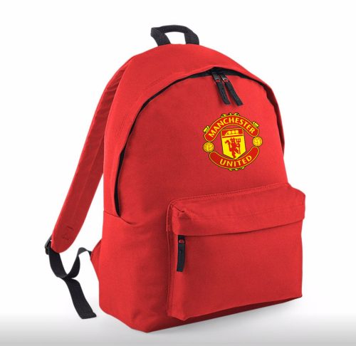 Червена раница Manchester United - Идеална за училище и ежедневие