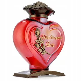   Запалка Във Форма На Сърце "На Обичания Баща" в Червено