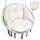  STORK'S NEST SWING CUSHION WATERPROOF PREMIUM - кремав велур