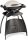  Газов грил Weber Q1000 Titan, черен/бял, 69x49x61 см