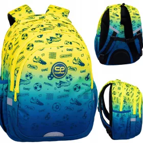   Ученическа раница Jerry за клас 1-3 от Coolpack, модел Football F029339