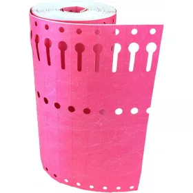    Етикети Tyvek 12.7x220 мм ролка 1000 бр. розови