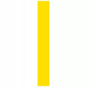    PVC етикети за коледна елха 25x220 мм 250 броя жълти