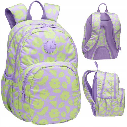Ученическа раница Coolpack Rider в лилаво - модел Flores Lila F109913