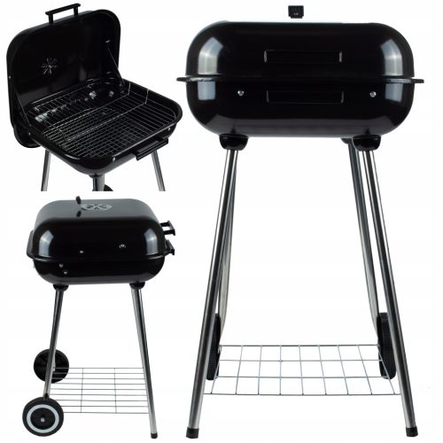  Скара на дървени въглища Five-Star Grill&Chill 50 x 26,5 см