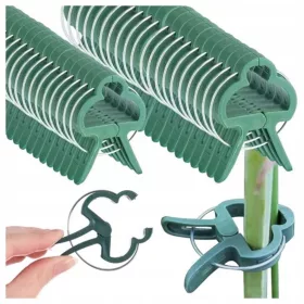    Закопчалки, щипки, държачи за растения, филизи, клонки, стъбла, закопчалки 108 бр.