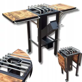    Ракетна скара Градинска печка Камина Ракетна печка