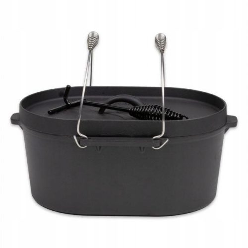  ЧУГУНЕНА ПЕКАЧ WILD EMBERS 9 L - ХОЛАНДСКА ФУРНА KAWMET OUTDOOR