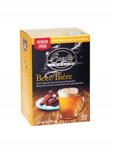  Bradley Beer Flavour Smokehouse Briquettes 48 бр Бира/Biére