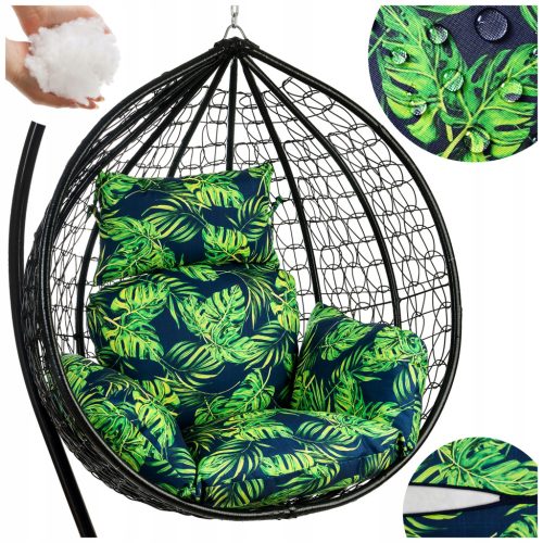  ВОДОУСТОЙЧИВА ВЪЗГЛАВНИЦА ЗА СТОЛ ЗА ОКАЧВАНЕ COCOON GARDEN SWING XXL ОБЛЕГЛА ЗА ГЛАВА
