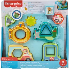    ИНТЕРАКТИВЕН ПЪЗЕЛ FISHER PRICE Превозни средства и форми +9 милиона