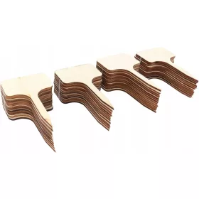    60x Т-образни етикети за растения за саксии