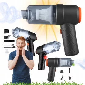    ЕЛЕКТРИЧЕСКА РЪЧНА ДУХАЛКА ЗА ГРИЛ СИЛЕН ВЯТЪР И БАТЕРИЯ