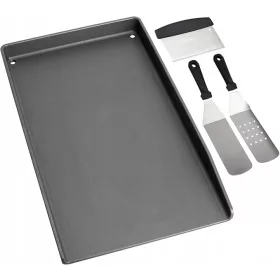    WELL GRILL чугунена скара плоча 44.5x26см с комплект лопатки за скара