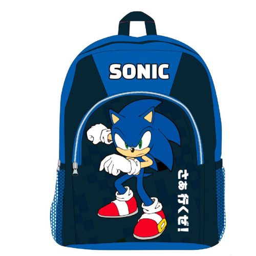 Детски раница Sonic the Hedgehog с преден джоб